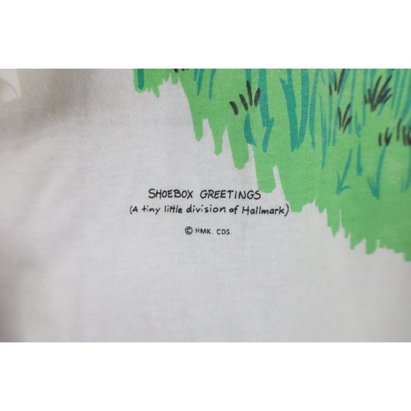 Vintage 90s Streetwear XL I Fought The Lawn and the Lawn Won Cartoon T-Shirt USA - Picture 5 of 16